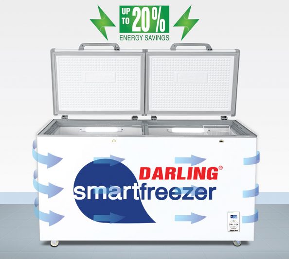 Công nghệ làm lạnh Smart Freezer làm lạnh nhanh, tiết kiệm điện