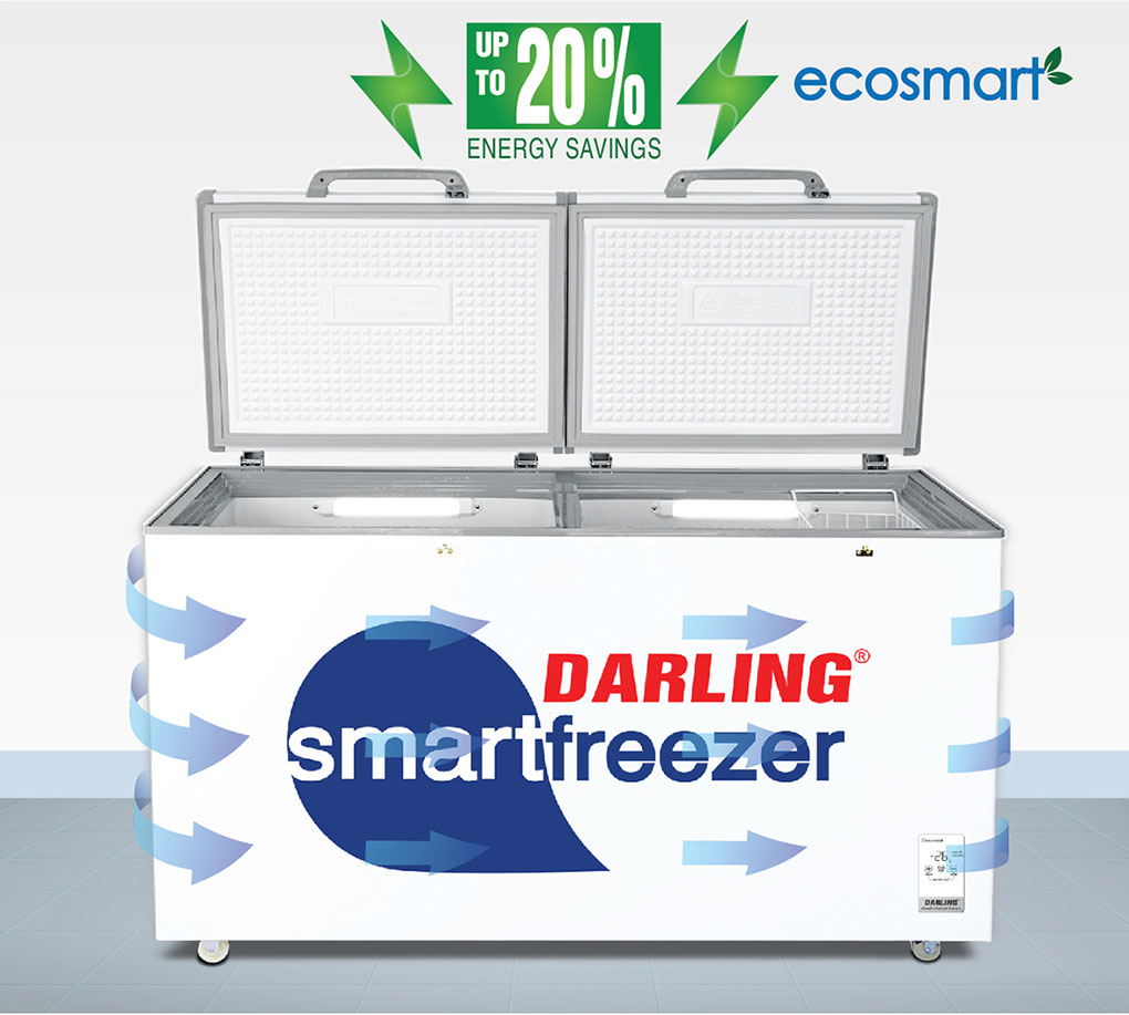 Tủ có công nghệ Eco-Smart làm lạnh tối ưu tiết kiệm điện năng