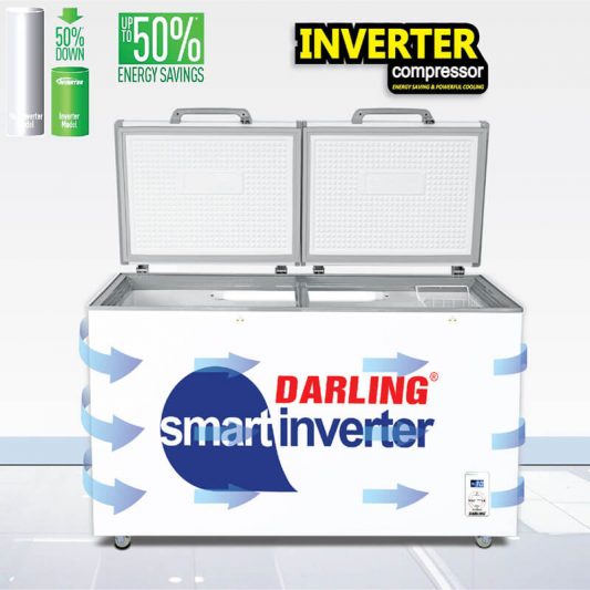 Tủ đông Darling inverter DMF-1179ASI-1 có công nghệ inverter tiết kiệm điện
