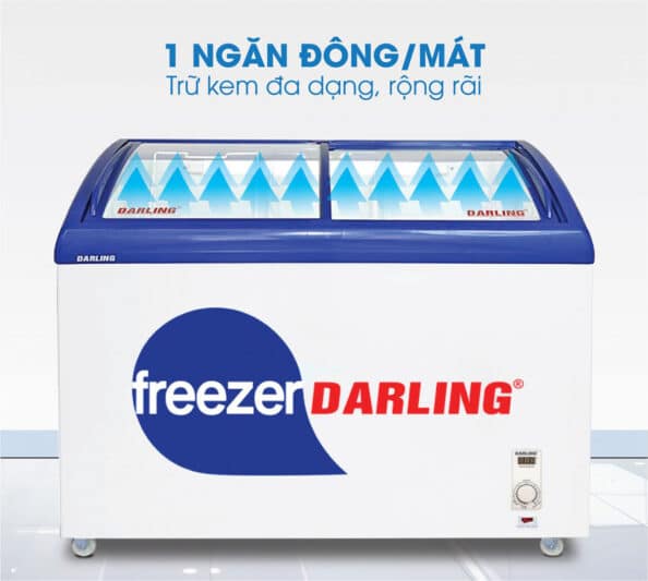 Tủ đông Darling DMF-3079AEK có 1 ngăn đông sử dụng được 2 chế độ