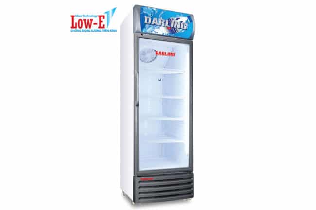 Tủ mát Darling DL-3600A 360 lít 1 cửa mở kính 2 lớp công nghệ Low-e