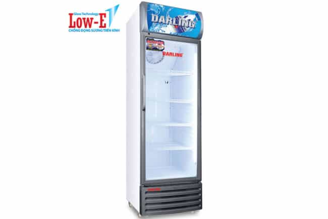 Tủ mát Darling DL-3600A3 360 lít inverter tiết kiệm điện 1 cửa mở kính cách nhiệt Low-E