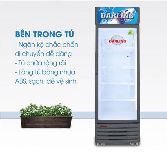 Tủ mát Darling DL-3600A3 360 lít Inverter 3 Tủ mát Darling DL-3600A3 360 lít inverter tiết kiệm điện có lòng tủ rộng rãi