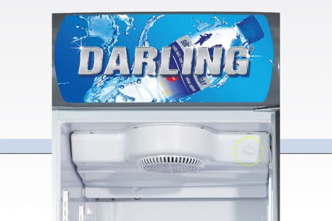 tu mat darling inverter dl 4000a3 400 lit hop den led va num chinh nhiet do
